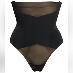 NEW Honeylove Super Power SuperPower Thong Shapewear Black “Runway” size Large L